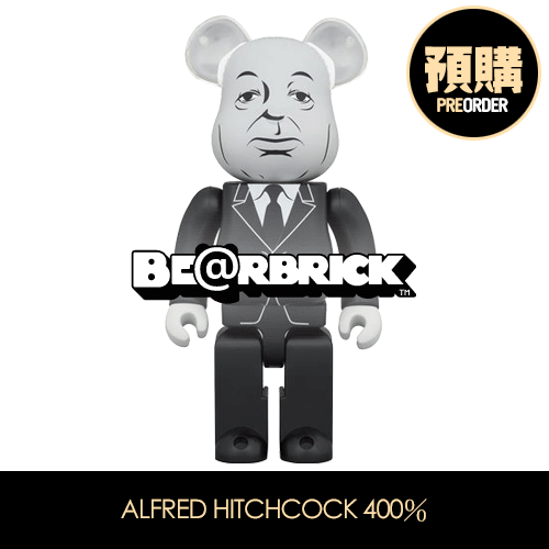 BE@RBRICK ALFRED HITCHCOCK 400％