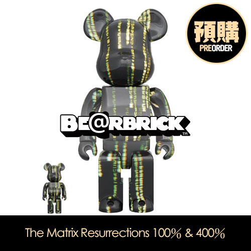 BE@RBRICK The Matrix Resurrections 100％ & 400％