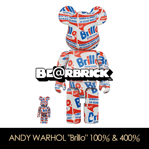 ANDY WARHOL "Brillo" 100％ & 400％